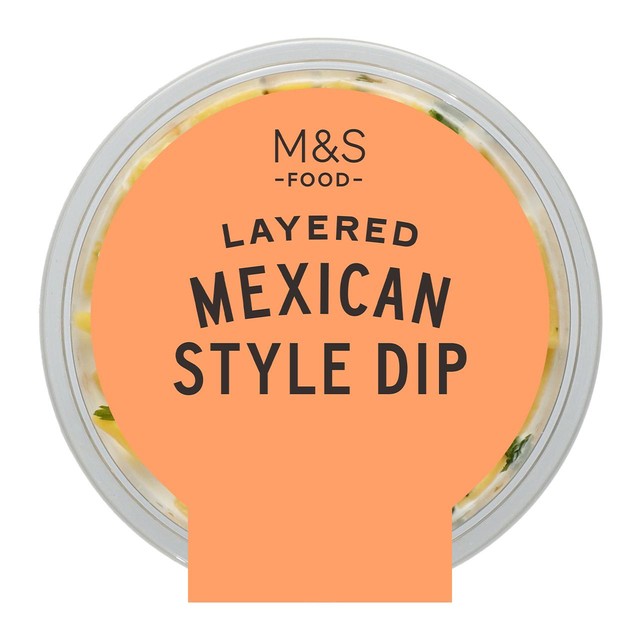 M&S Mexican Style Dip 170g, imported from the UK