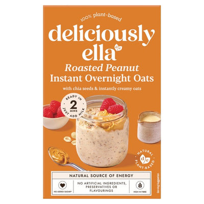 Deliciously Ella Erdnuss Instant Overnight Oats 360g