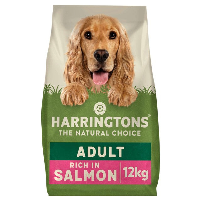 Harringtons salmon & potato dry dog food 12kg, UK version