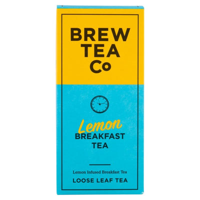 M&S Brew Tea Co Twisted Breakfast Lemon Loose Leaf Tea 113g- Buy online at McGrocer