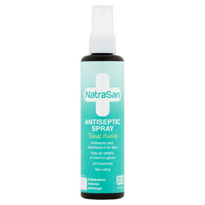 M&S Natrasan First Aid Spray Travel Buddy Antiseptic 100ml- Buy online at McGrocer