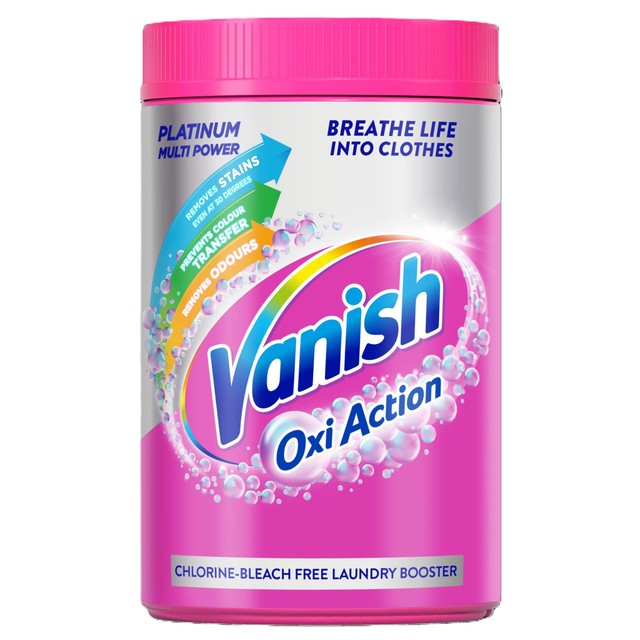Vanish Platinum Laundry Booster Powder 1.57kg (British brand)