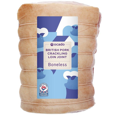 Ocado Britisk Svinekam med Svoresvor Medellom 1,25 kg