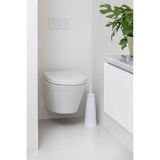 Brabantia white toilet brush set - British product
