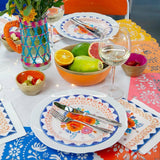 Talking Tables Boho Floral paper plates 23cm diameter (British brand)