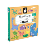 Janod Magneti'stories Dinosaurs magnetic game 18cm - British product