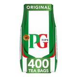 PG Tips black tea biodegradable tea bags 400 pack, imported from the UK