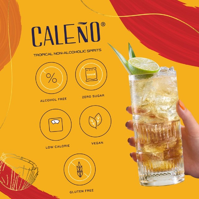Caleno Dark & Spicy alcohol-free spirit 50cl - British product
