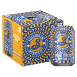 Brooklyn low alcohol lager beer 4x330ml cans - British product