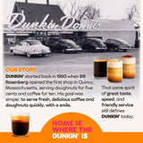 Dunkin cappuccino coffee pods for Dolce Gusto machines - British product