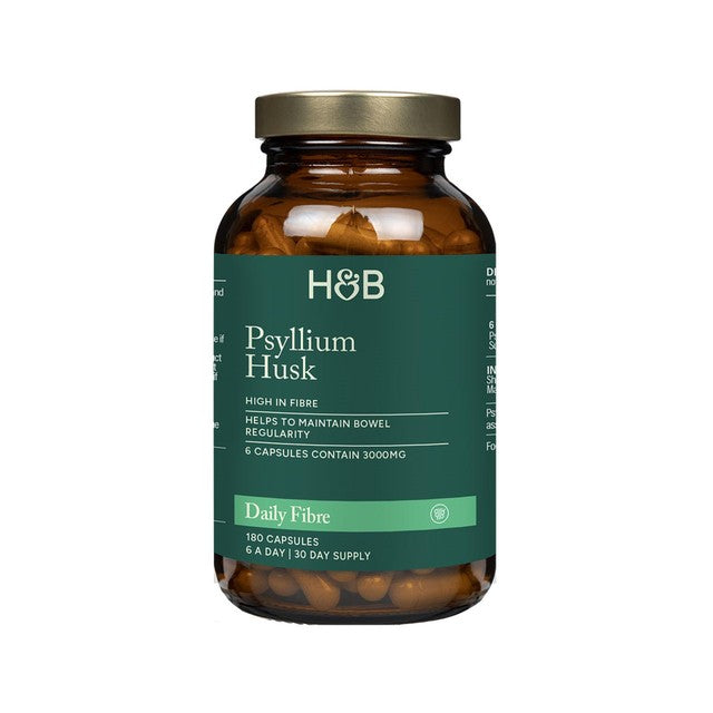 Holland & Barrett psyllium husk capsules 180 capsules, UK version