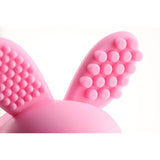 Brush-Baby Bobbie Bunny rose pink teether toy - British product