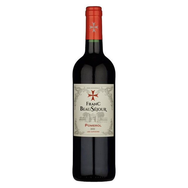 Franc Beausejour Pomerol red wine 75cl - British product