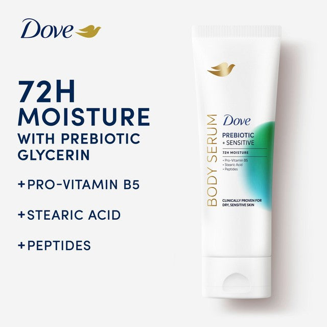 Dove Prebiotic Body Serum, imported from the UK