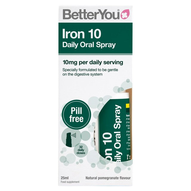 BetterYou iron oral spray pomegranate 25ml - British product