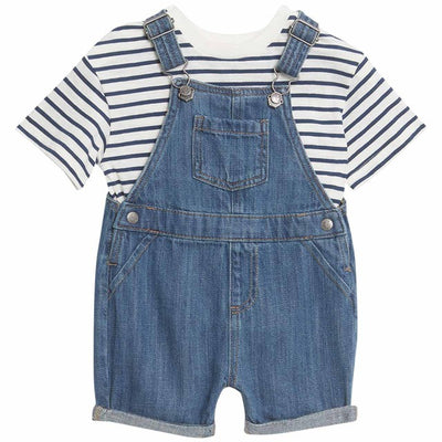 M&S Jeans-Latzhose Jeans Mix Baby-Outfit 6-9 Monate