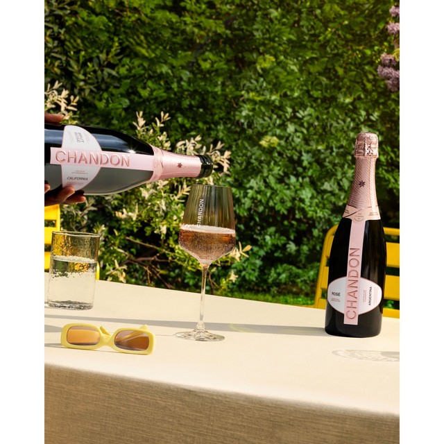 Chandon rosé sparkling wine 75cl - British product