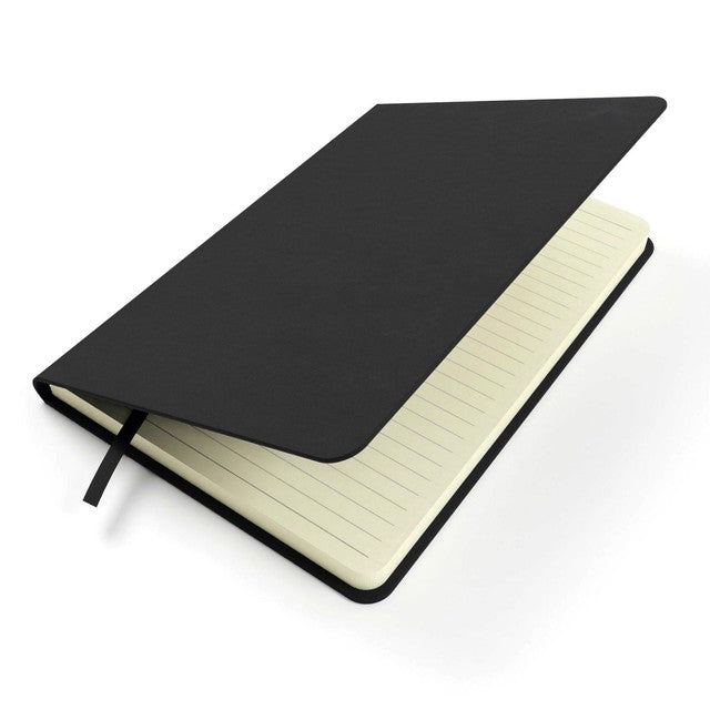 Sinclairs Silvine A5 Executive Soft Feel Notebook Black cover (British brand)
