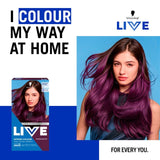 Schwarzkopf Amethyst Chrome purple hair dye kit, UK version