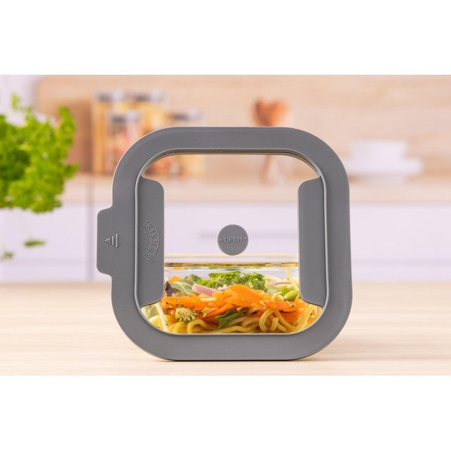 Kilner square glass storage container 0.8 litre, UK version