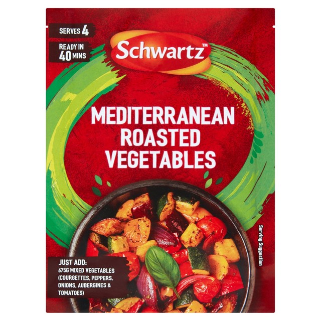 Schwartz Mediterranean roasted vegetables seasoning mix 30g (British brand)