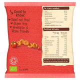 Organix tomato slices baby puffs 20g, imported from the UK