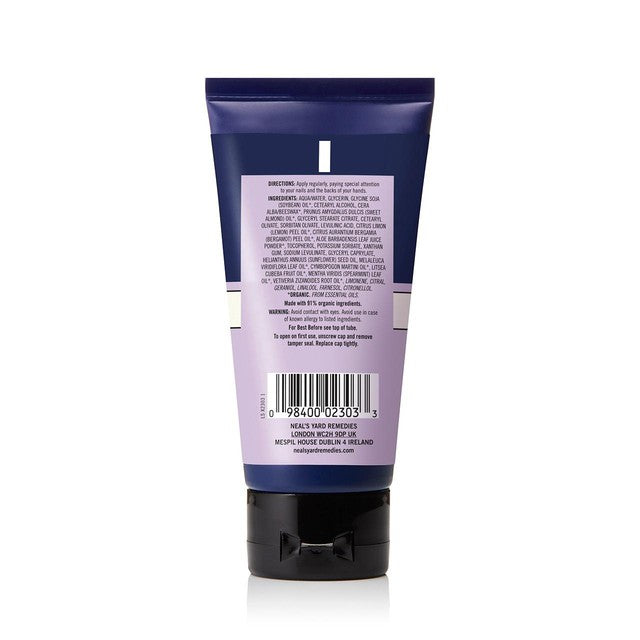 Neal's Yard Remedies mint and bergamot hand cream 50ml, imported from the UK