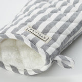Stellar oven glove grey stripe (British brand)