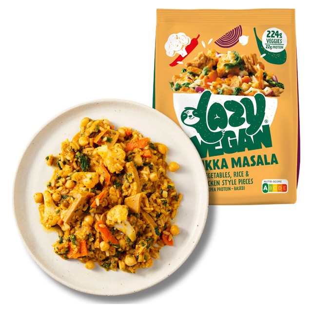 Lazy Vegan Tikka Masala ready meal 400g, UK version