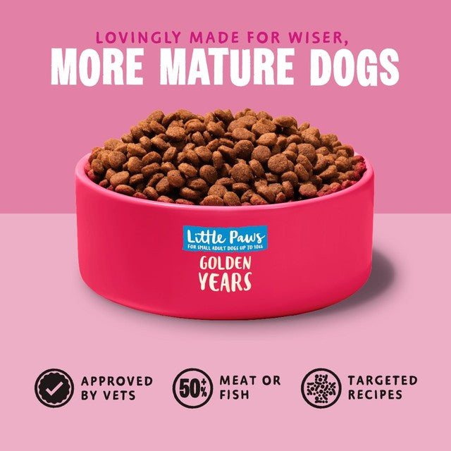 Barking Heads dry dog food Golden Years 1.5kg - British product
