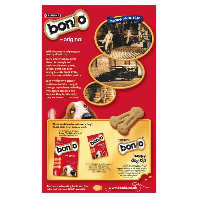 Bonio Original Dog Biscuits 650g - British product