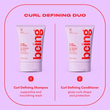 Being CURL POWER shampoo for defining curls, UK version