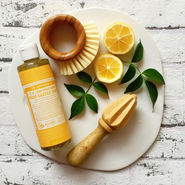 Dr Bronner's citrus liquid soap 945ml - British product