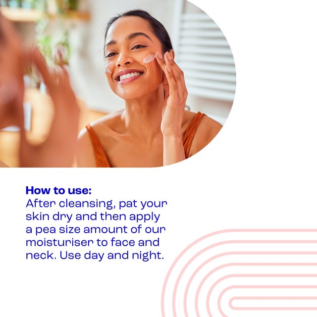 E45 face moisturiser for dry skin 50ml - British product