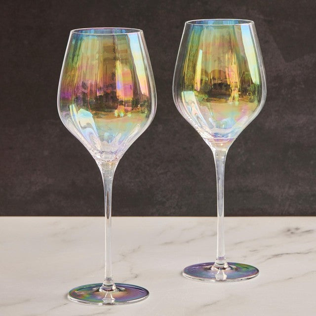 DRH Collection Palazzo wine glasses lustre finish 600ml, imported from the UK