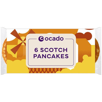 Ocado Scotch Pancakes, pancakes pour le petit-déjeuner, lot de 6