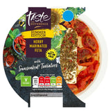 Herby Marinated Feta Cheese Block with Semi-Dried Tomatoes 150g