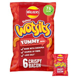 Wotsits Crispy Bacon chickpea crisps multipack 6 x 16g (British brand)