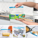 Bacofoil Small All Purpose Zipper Freezer Bags 15 Pack - British product