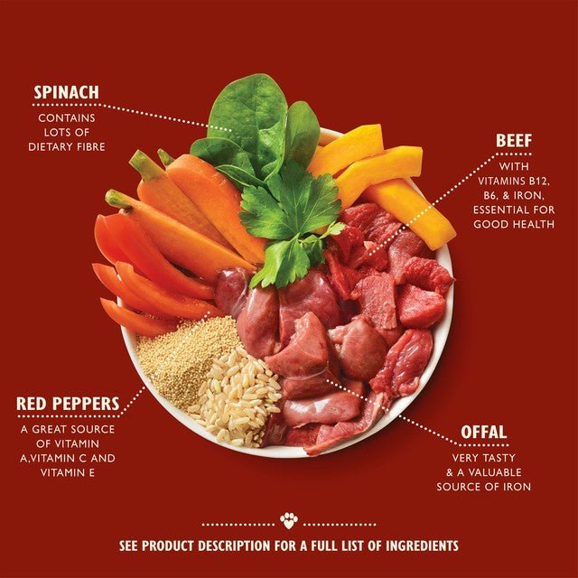 Lily's Kitchen beef goulash wet dog food 400g, UK version