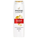 Pantene Colour Protect Shampoo bottle for coloured hair, imported from the UK
