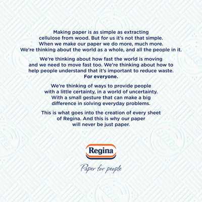 Regina Blitz Papier essuie-tout 280 feuilles super-dimensionnées 4 rouleaux
