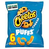 Cheetos cheese flavour corn puffs multipack - British product