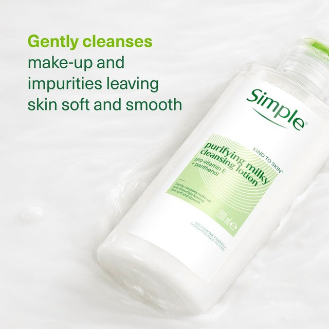 Simple Kind To Skin Purifying Cleansing Lotion 200ml (British brand)