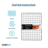 Chef Aid Non Stick Cake Cooling Rack 25x35cm - British product