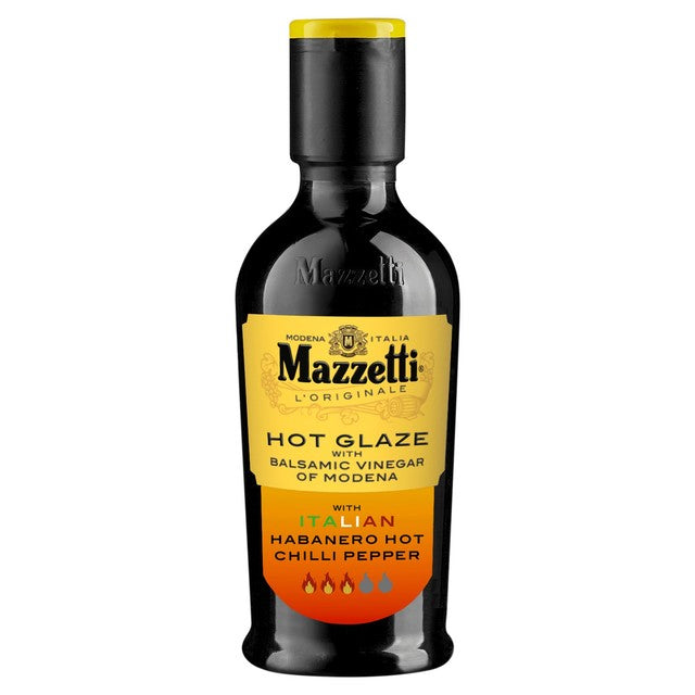 Mazzetti chilli balsamic glaze 215ml, imported from the UK