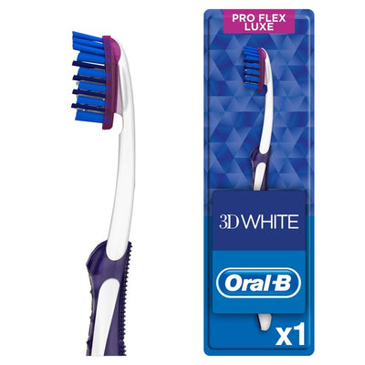 Oral-B 3D White Luxe Pro Flex Medium Manual Toothbrush