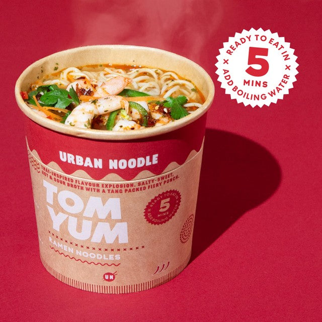 Urban Noodle Tom Yum ramen pot 87g (British brand)