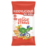 Kiddylicious pizza flavoured veggie straws kids snacks 4 x 12g, UK version