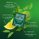 Pukka Herbs citrus yerba mate green tea bags 20 pack (British brand)